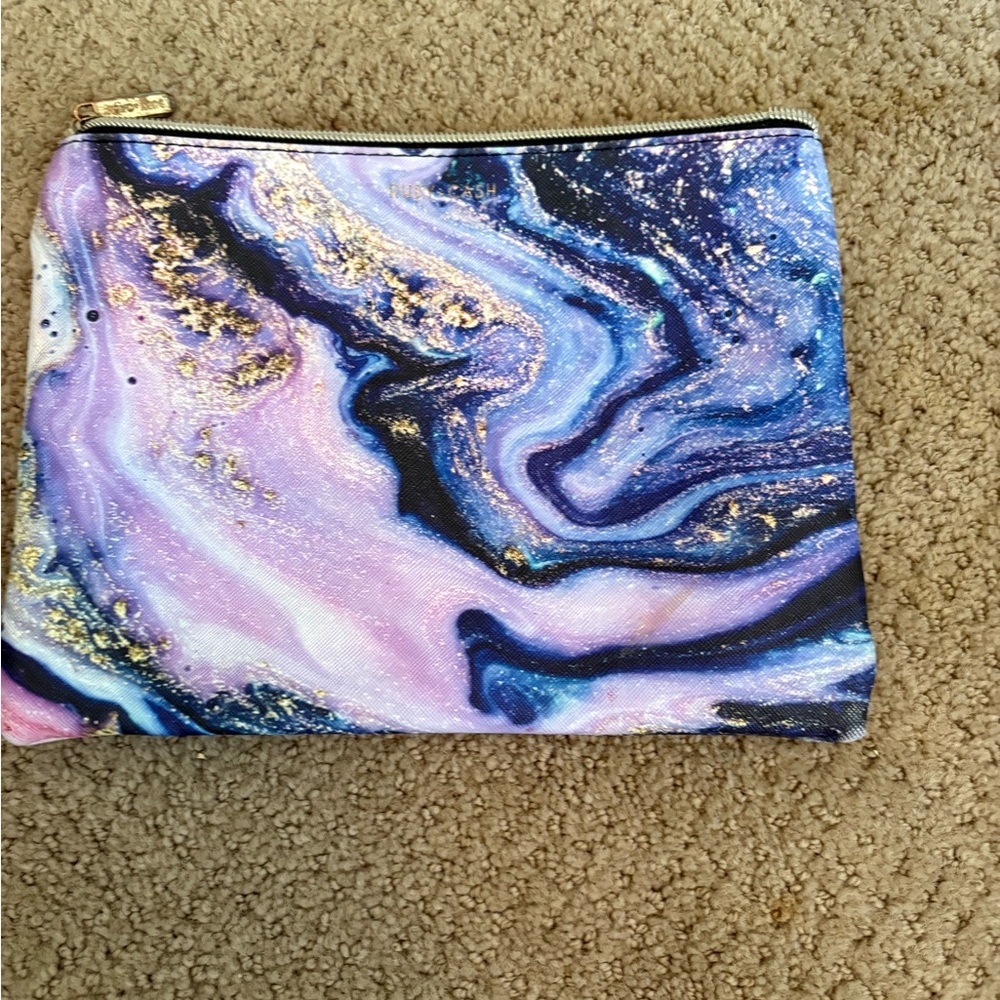 Marble Swirl Cosmetic Bag